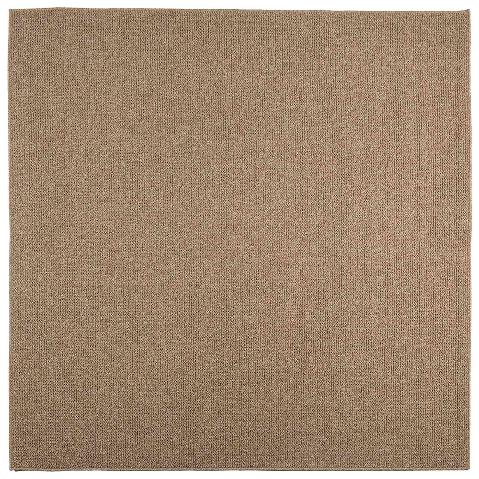 Vidaxl vloerkleden vierkant huarte naturel 200 x 200 cm polyester