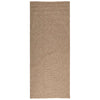 Vidaxl vloerkleden moiré huarte naturel 150 x 80 cm polyester