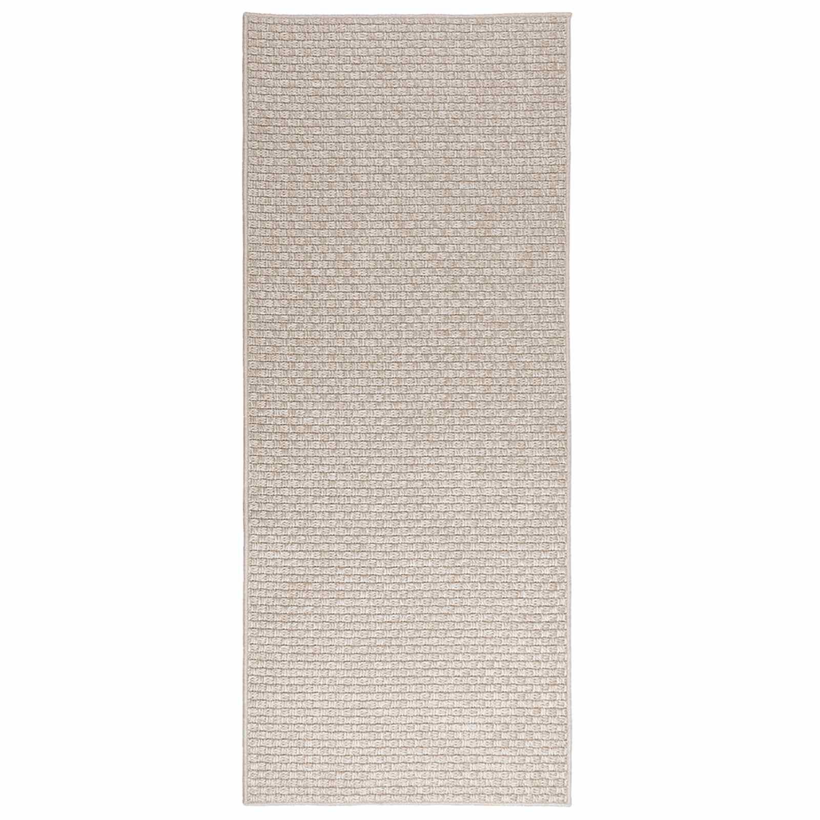 Vidaxl vloerkleden rechthoekig huarte crème 200 x 80 cm polyester