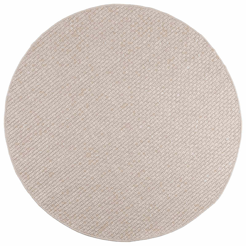 Vidaxl vloerkleden rond huarte crème ø 120 cm polyester