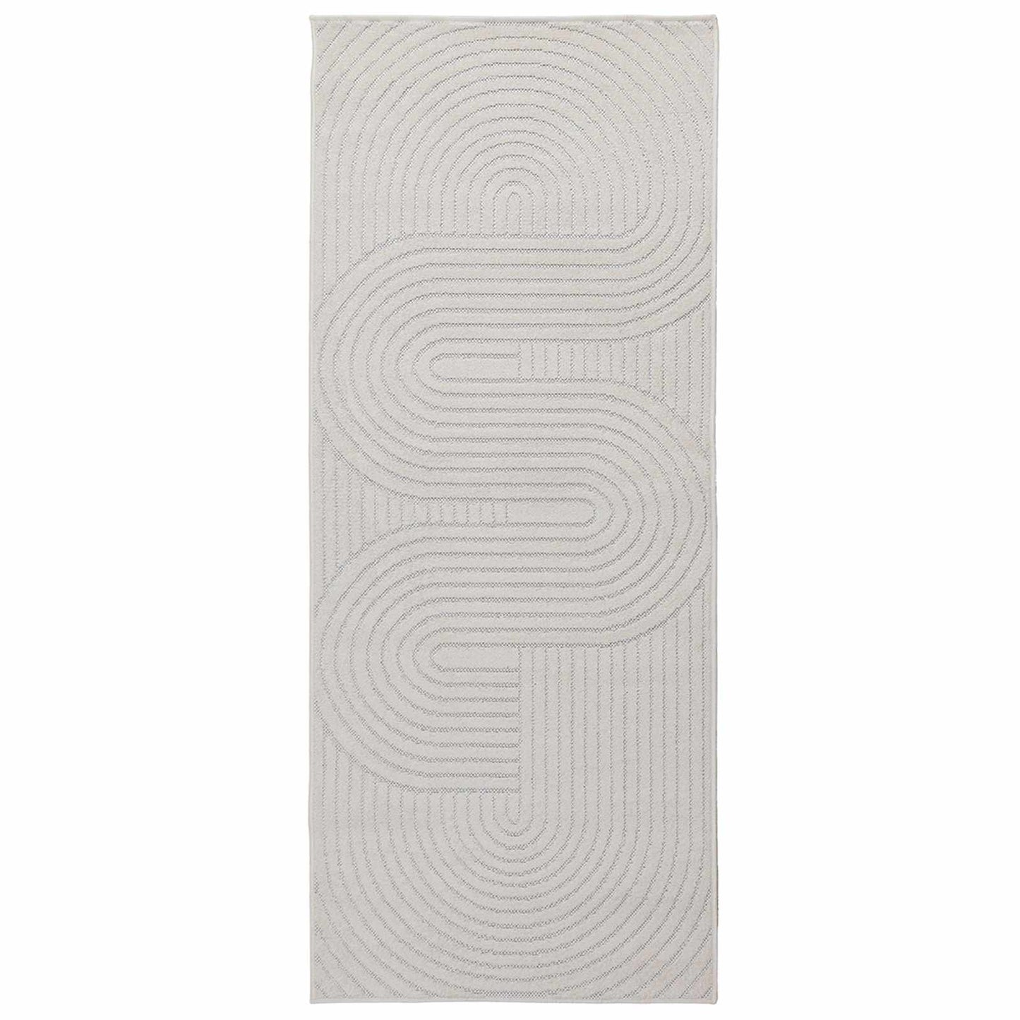 Vidaxl vloerkleden rechthoekig huarte crème 150 x 80 cm polyester