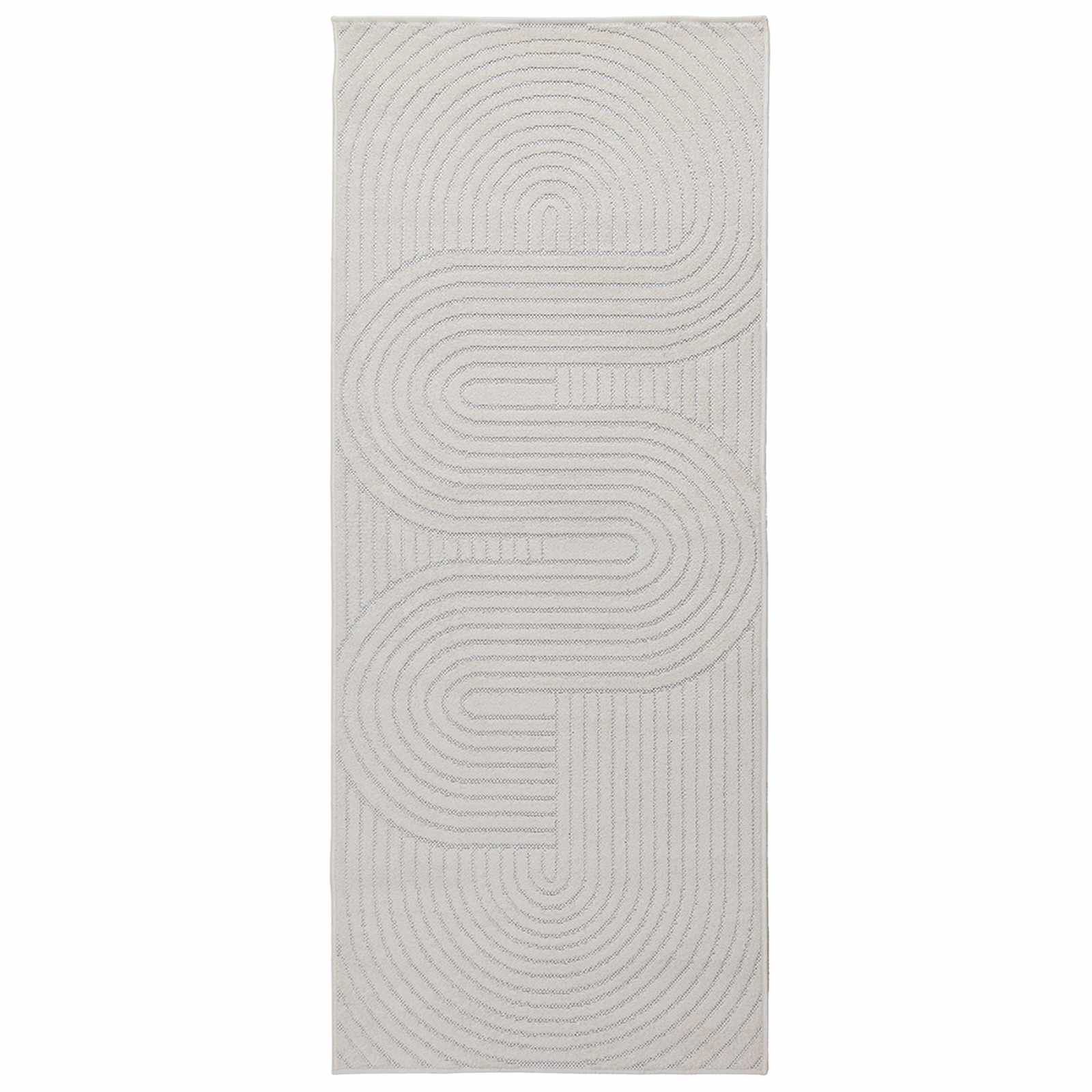 Vidaxl vloerkleden rechthoekig huarte crème 150 x 80 cm polyester