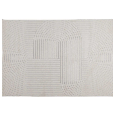 Vidaxx alfombras rectangulares huarte crema 230 x 160 cm poliéster