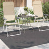 Vidaxl vloerkleden rechthoekig huarte antraciet 170 x 120 cm polyester