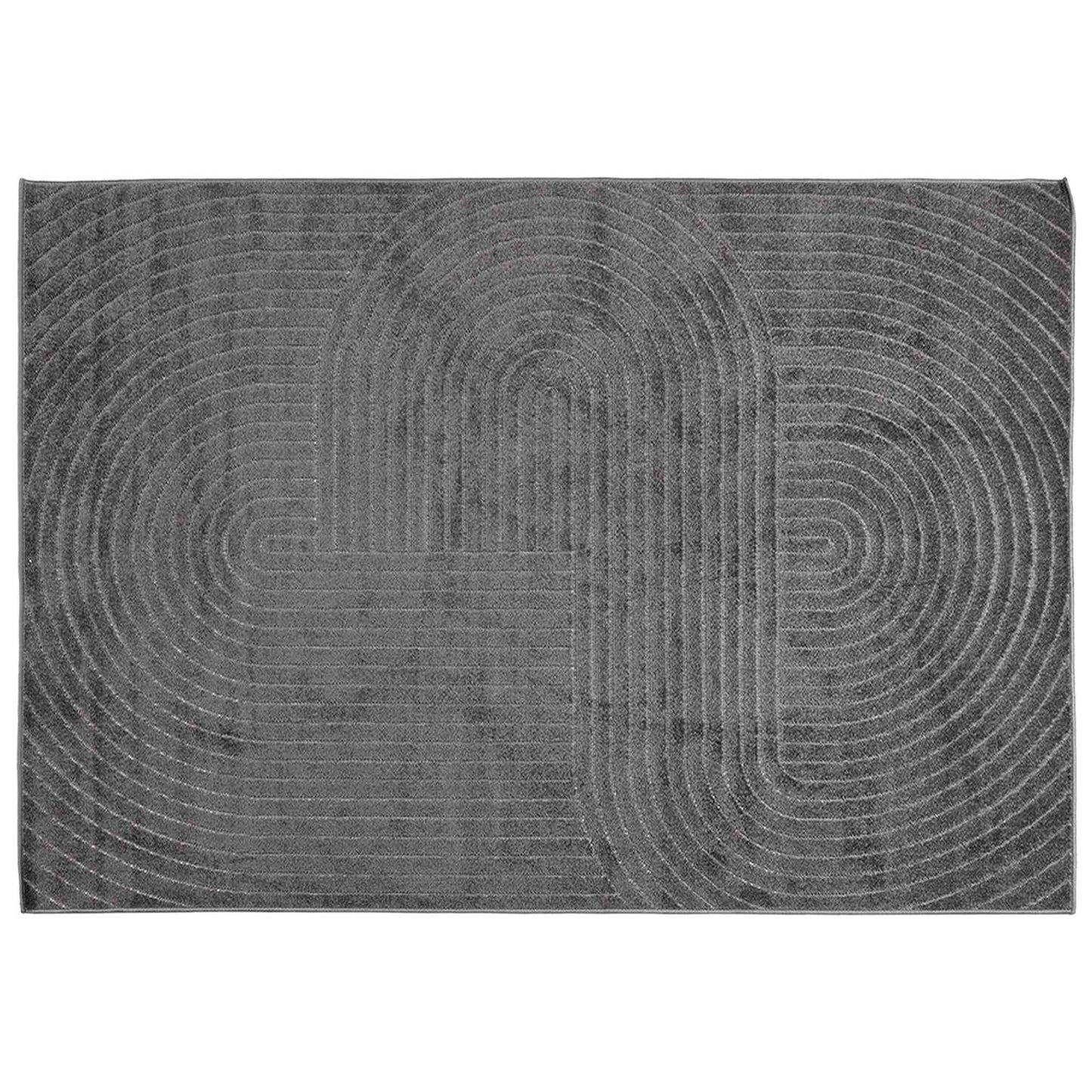 Vidaxl vloerkleden rechthoekig huarte antraciet 280 x 200 cm polyester