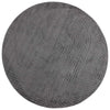 Vidaxl vloerkleden rond huarte antraciet ø 200 cm polyester