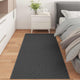 Vidaxl vloerkleden rechthoekig huarte antraciet 200 x 80 cm polyester