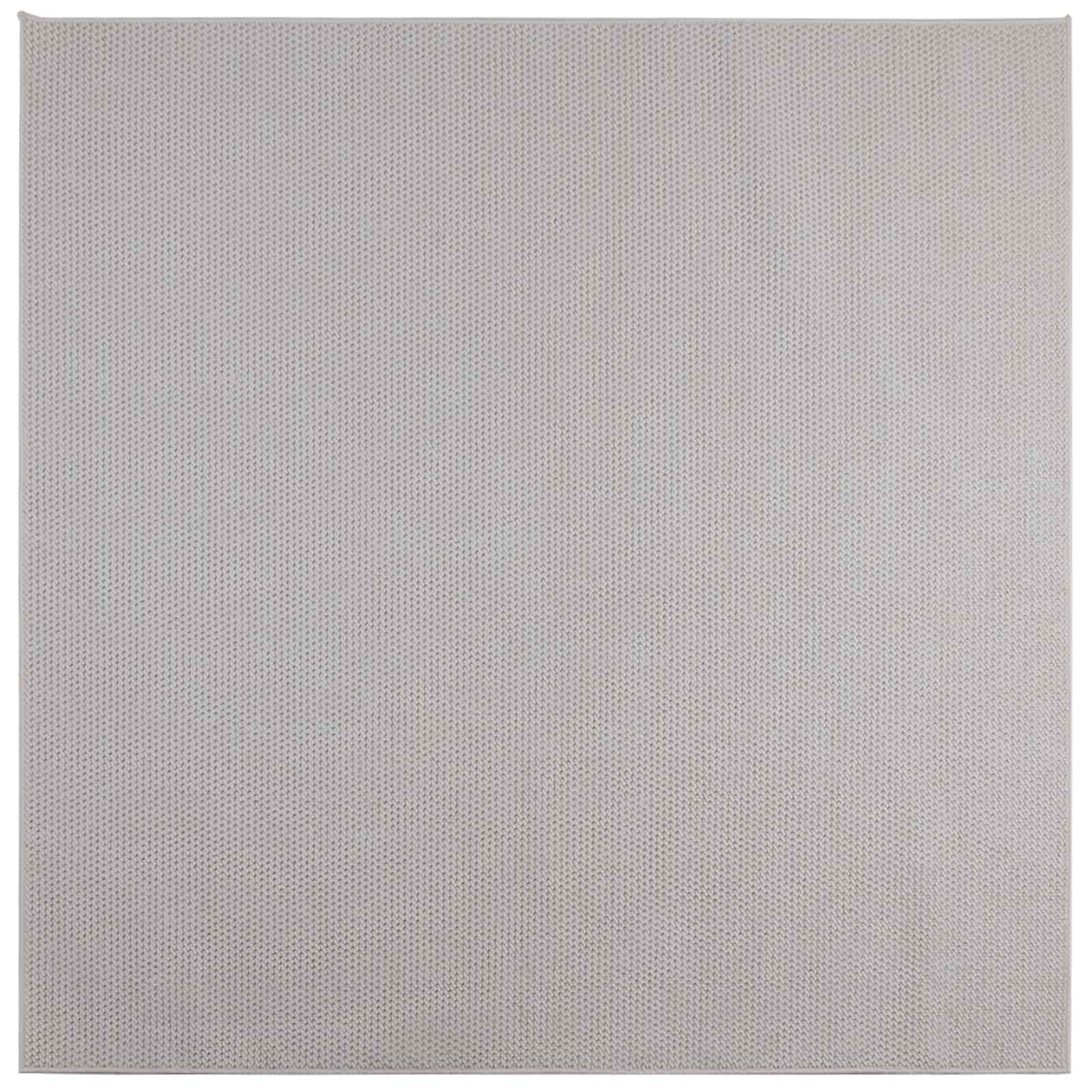 Vidaxl vloerkleden vierkant huarte crème 240 x 240 cm polyester