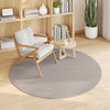 Vidaxl vloerkleden rond huarte crème en taupe ø 120 cm polyester