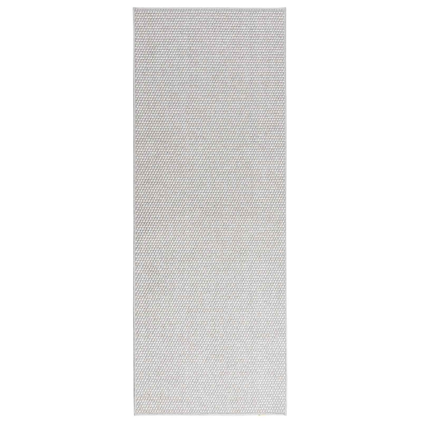 Vidaxl vloerkleden huarte crème en grijs 200 x 80 cm polyester
