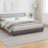 Vidaxl vloerkleden huarte crème en grijs 280 x 200 cm polyester