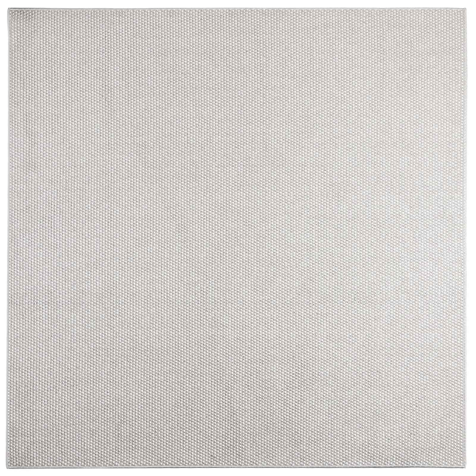 Vidaxl vloerkleden huarte crème en grijs 240 x 240 cm polyester