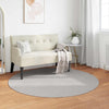 Vidaxl vloerkleden rond huarte crème en grijs ø 120 cm polyester
