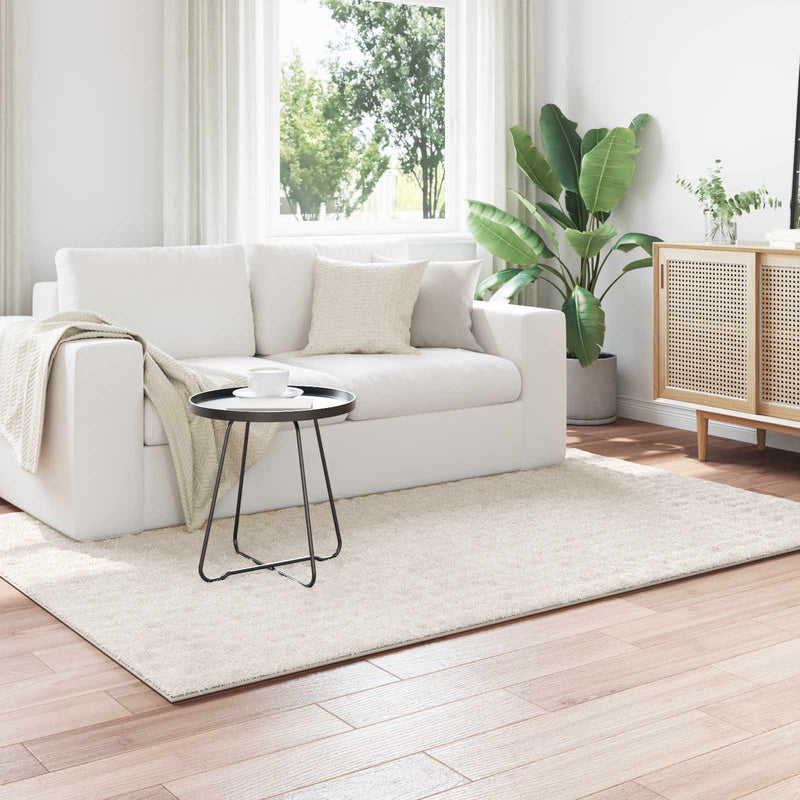 Vidaxl vloerkleden rechthoekig huarte crème 230 x 160 cm polyester