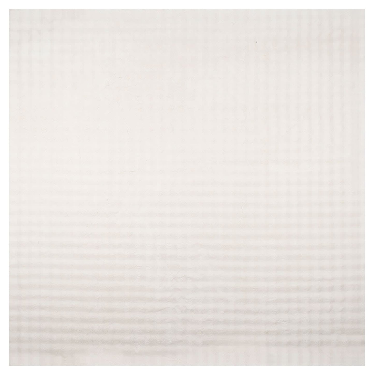 Vidaxl vloerkleden vierkant huarte crème 240 x 240 cm polyester
