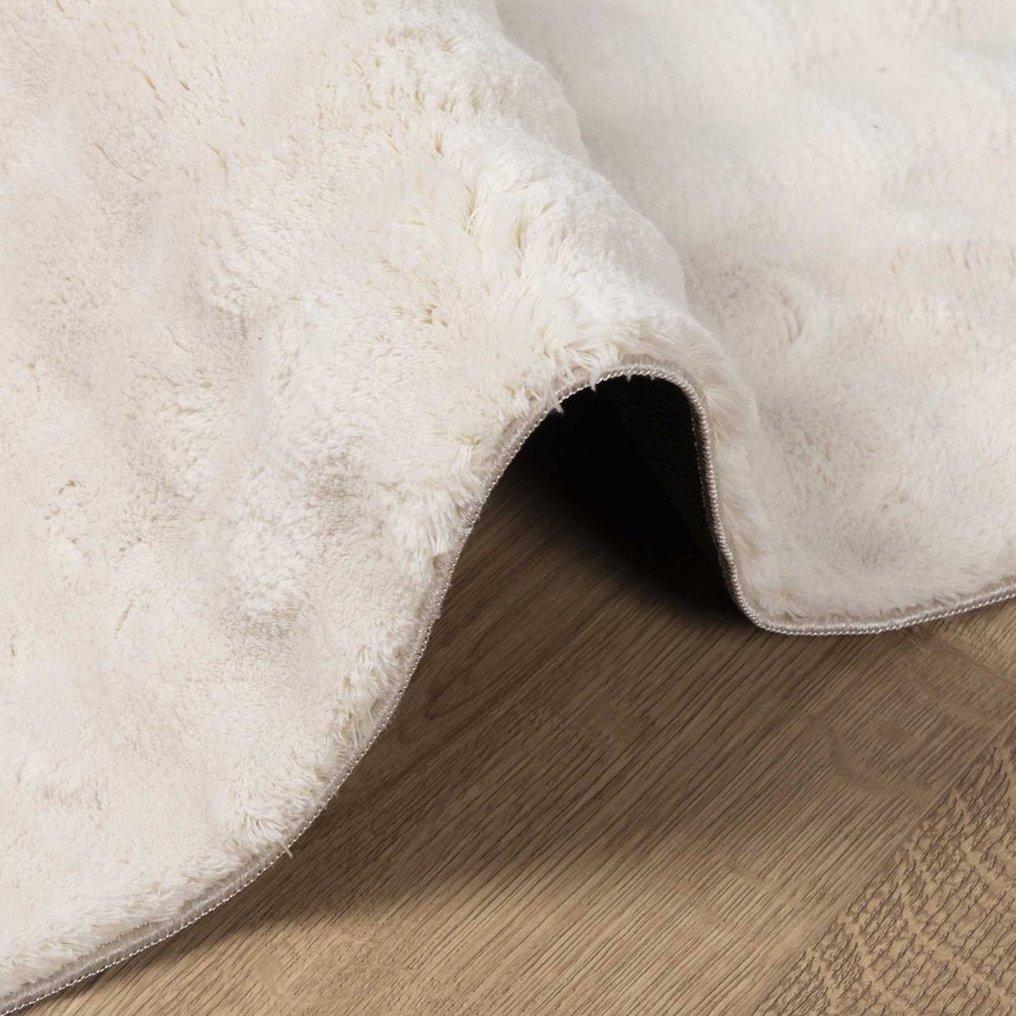 Vidaxl vloerkleden rechthoekig huarte beige 200 x 80 cm polyester