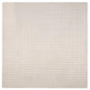 Vidaxl vloerkleden vierkant huarte beige 120 x 120 cm polyester