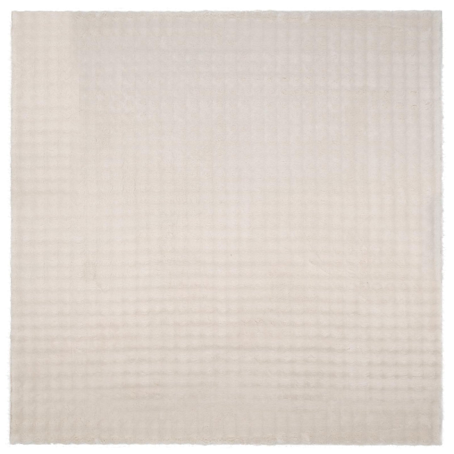 Vidaxl vloerkleden vierkant huarte beige 200 x 200 cm polyester