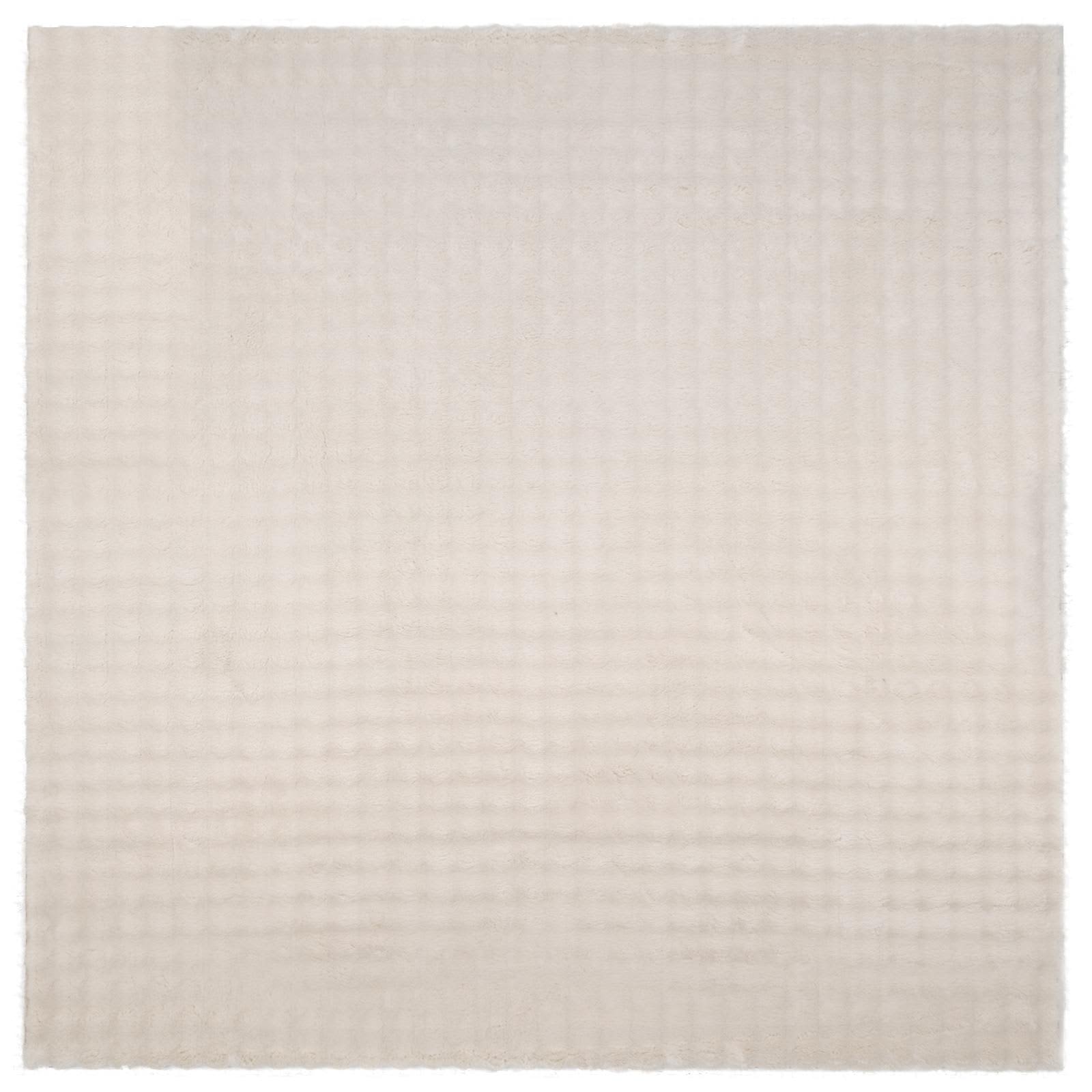 Vidaxl vloerkleden vierkant huarte beige 200 x 200 cm polyester