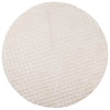 Vidaxl vloerkleden rond huarte beige ø 120 cm polyester