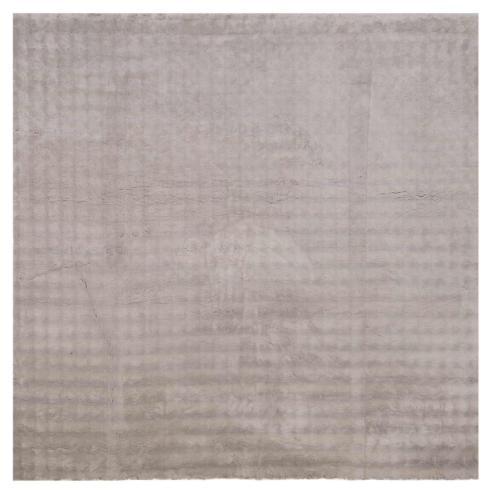Vidaxl vloerkleden vierkant huarte zand 120 x 120 cm polyester