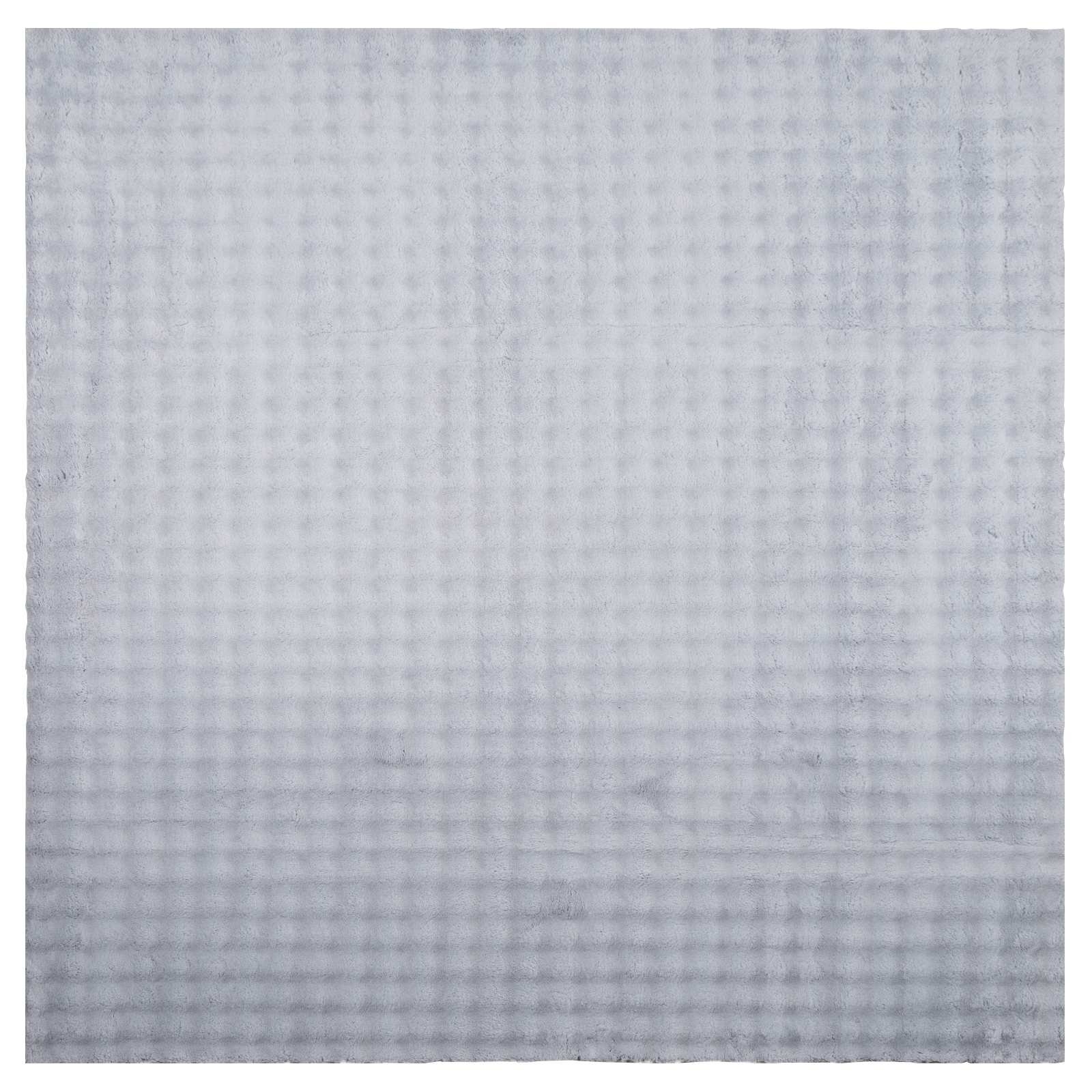 Vidaxl vloerkleden vierkant huarte grijs 200 x 200 cm polyester
