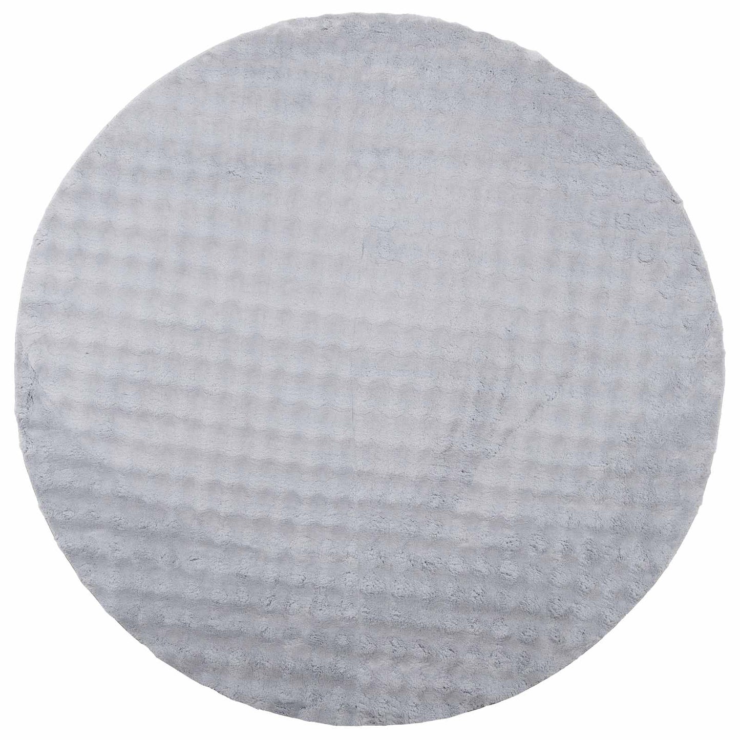 Vidaxl vloerkleden rond huarte grijs ø 120 cm polyester