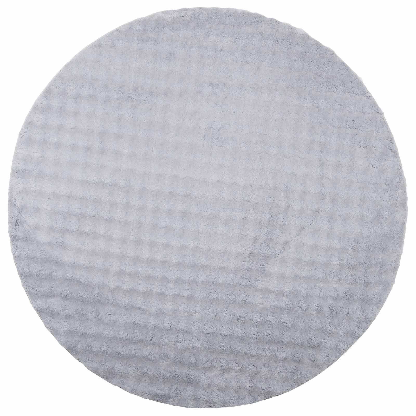 Vidaxl vloerkleden rond huarte grijs ø 160 cm polyester