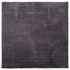 Vidaxl vloerkleden vierkant huarte antraciet 240 x 240 cm polyester