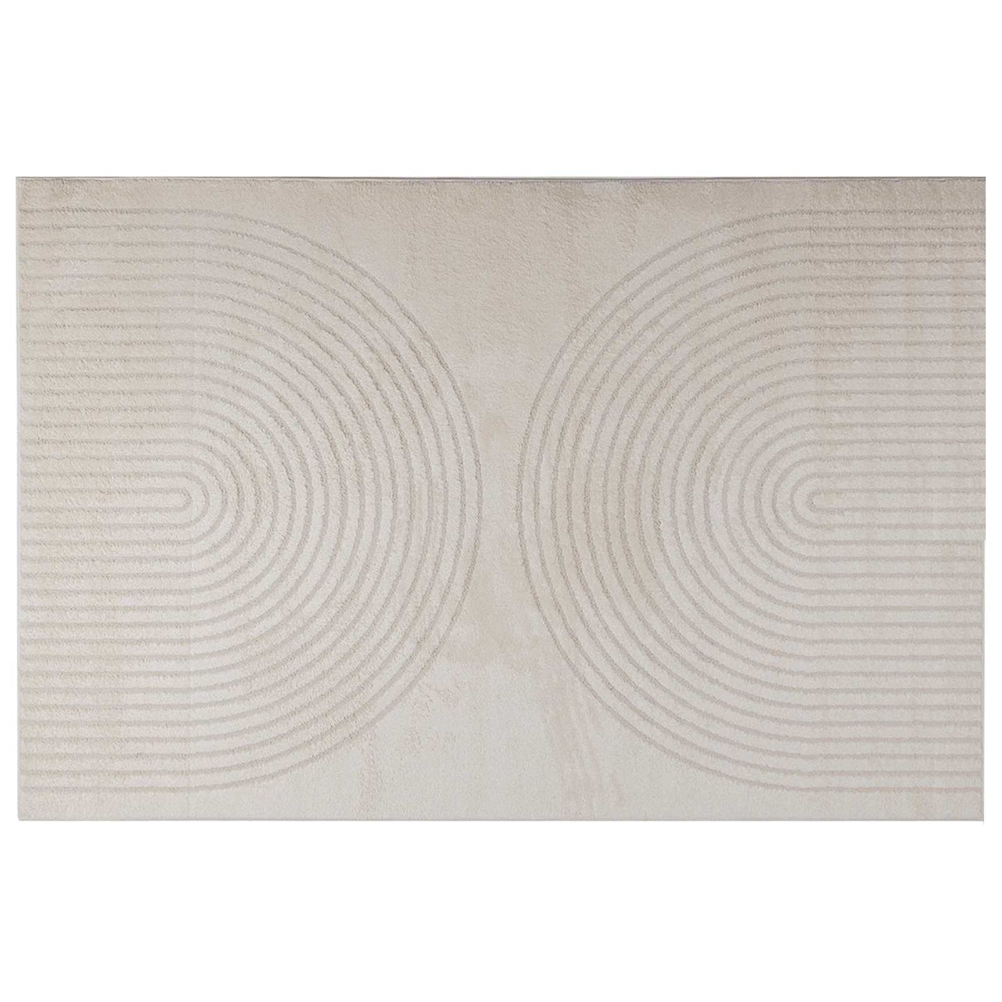 Vidaxl vloerkleden rechthoekig huarte crème 340 x 240 cm polyester