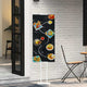 Espositori per fiere VidaXL 2 pezzi bianco 30 x 23,5 x 210 cm in acciaio