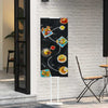 Expositores de feria Vidaxx acero blanco 30 x 23,5 x 210 cm