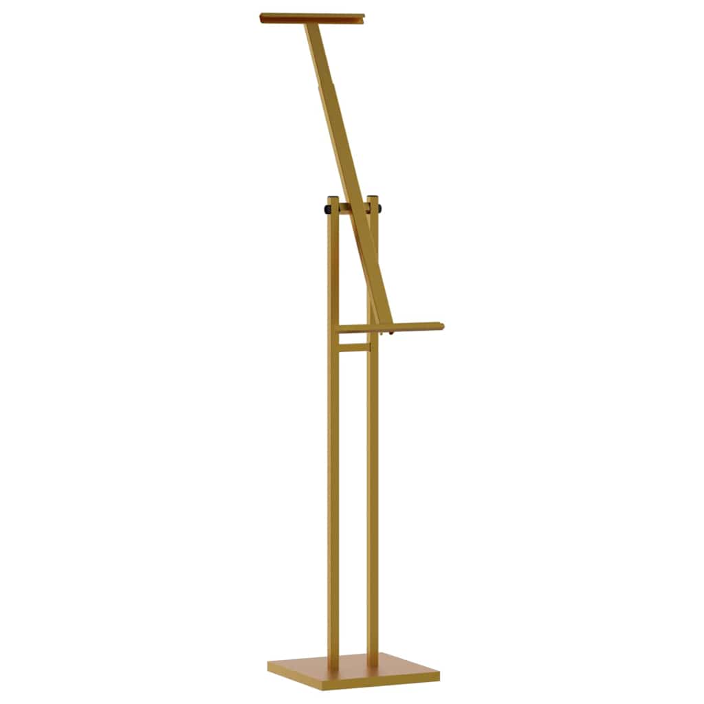 Vidaxl beurs displays goud 26,5 x 26,5 x 150 cm staal