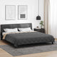 Vidaxl zomer dekbed antraciet en taupe 200 x 200 cm microfiber