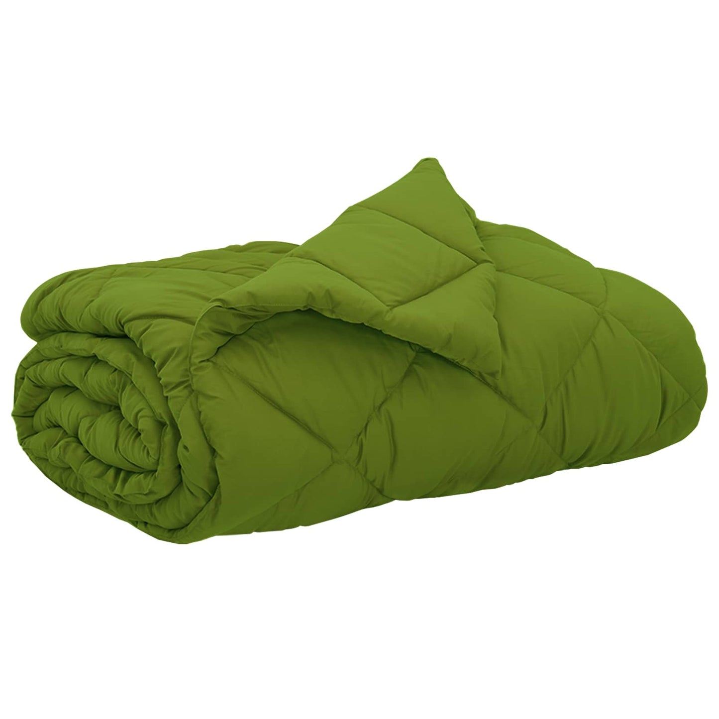 Vidaxl zomer dekbed groen 220 x 200 cm microfiber