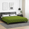 Vidaxx edredón para todo el año verde 240 x 200 cm microfibra