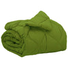 Piumino intero anno Vidaxx verde 220 x 155 cm in microfibra