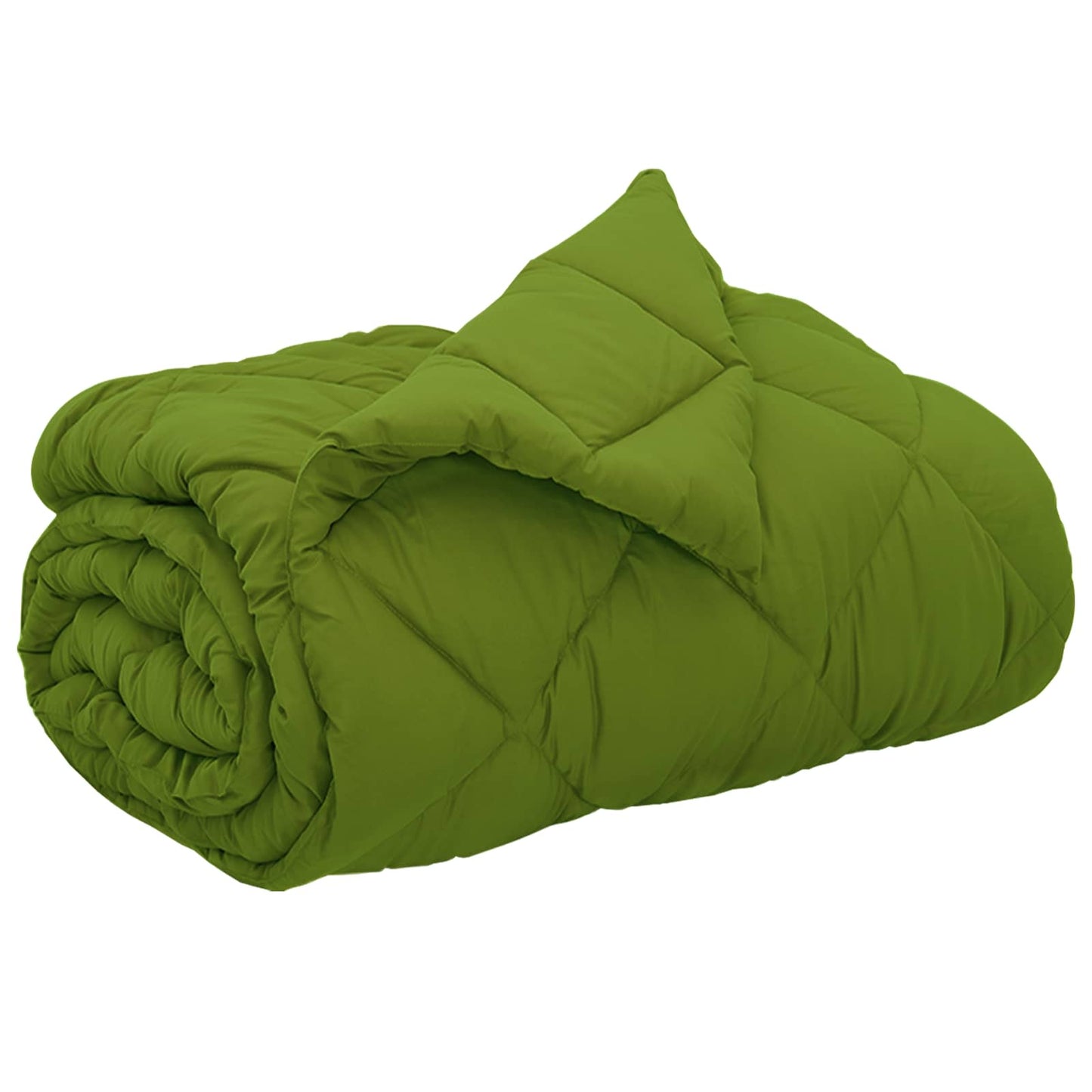 Vidaxl vol jaar dekbed groen 240 x 260 cm microfiber