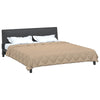 Vidaxl vol jaar dekbed taupe 240 x 260 cm microfiber