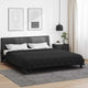 Vidaxl vol jaar dekbed zwart 240 x 260 cm microfiber