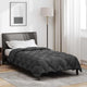 Vidaxl winter dekbed antraciet 220 x 155 cm microfiber