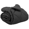 Vidaxl winter dekbed antraciet 220 x 260 cm microfiber