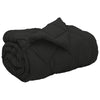 Vidaxl winter dekbed zwart 200 x 140 cm microfiber