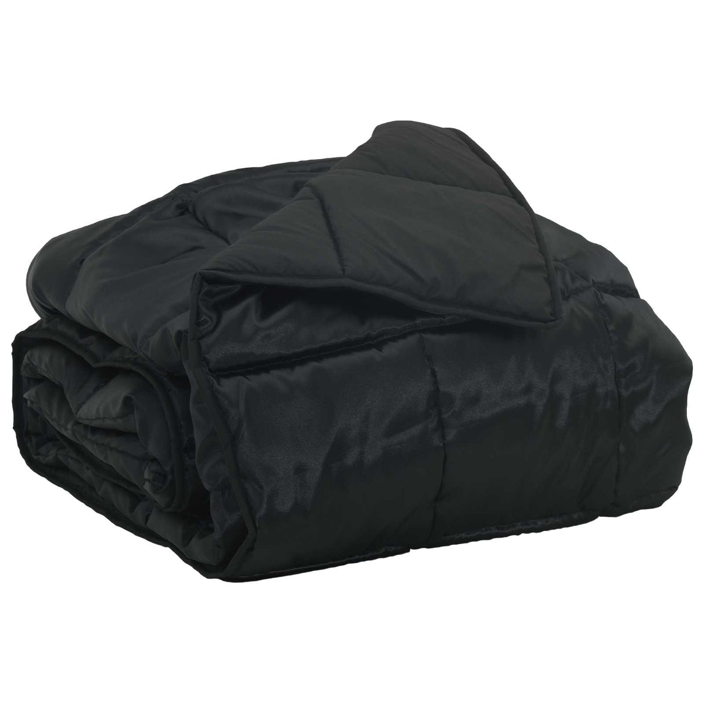 Piumino estivo Vidaxx nero 220 x 140 cm in raso e microfibra