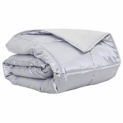 Piumino estivo Vidaxx argento 220 x 155 cm in raso e microfibra