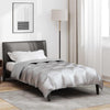 Vidaxl winter dekbed zilver 200 x 135 cm satijn en microfiber