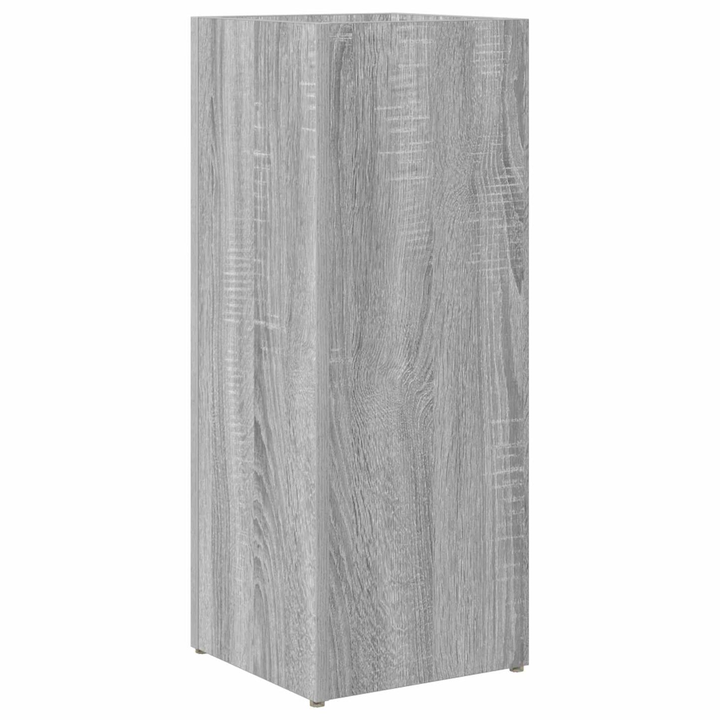 Vidaxl paraguas estándar gris sonoma 25 x 24,5 x 64 cm madera artesanal