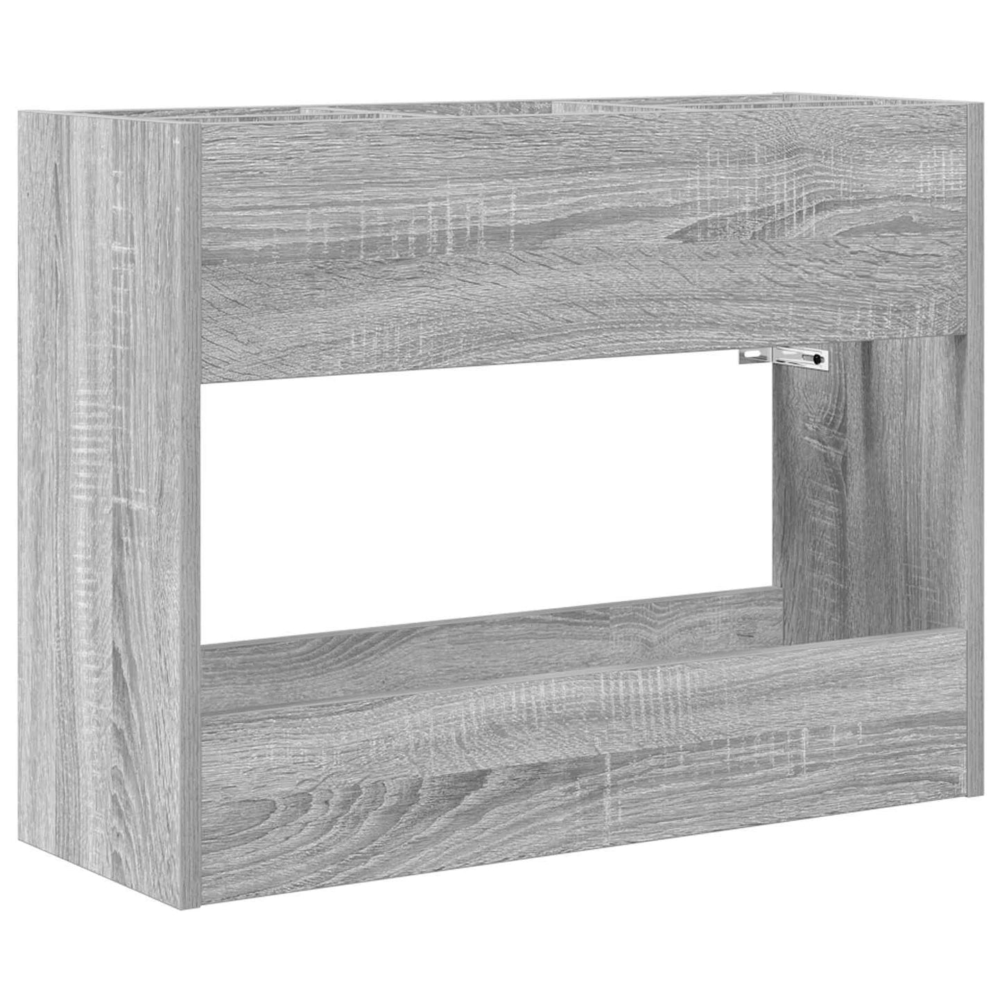 Ombrello Vidaxl standard grigio sonoma 65 x 24 x 50 cm in MDF