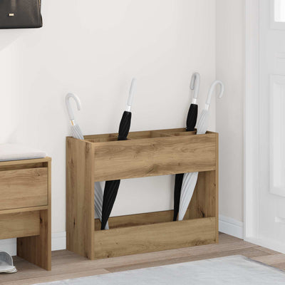 Ombrello Vidaxx standard rovere artigianale 65 x 24 x 50 cm legno lavorato