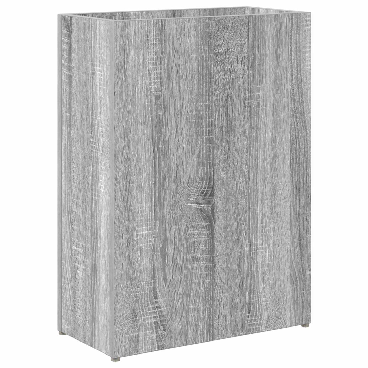 Vidaxl paraguas estándar gris sonoma 40 x 20 x 55,5 cm madera artesanal